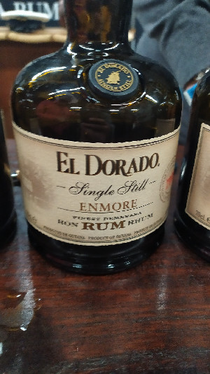 Photo of the rum El Dorado Single Still Enmore taken from user Rodolphe