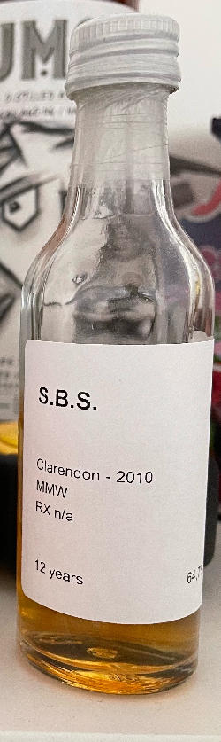 Photo of the rum S.B.S Jamaica 2010 MMW taken from user Mentalo