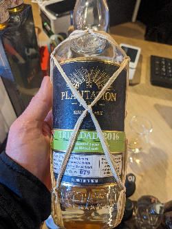 Photo of the rum Plantation Trinidad Mezcal Cask taken from user crazyforgoodbooze