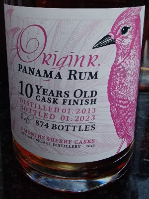 Photo of the rum 2013 taken from user Nando70
