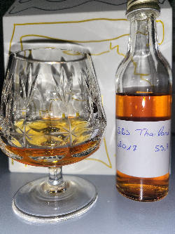 Photo of the rum S.B.S Thailand 2017 (Moscatel Finish) taken from user zabo