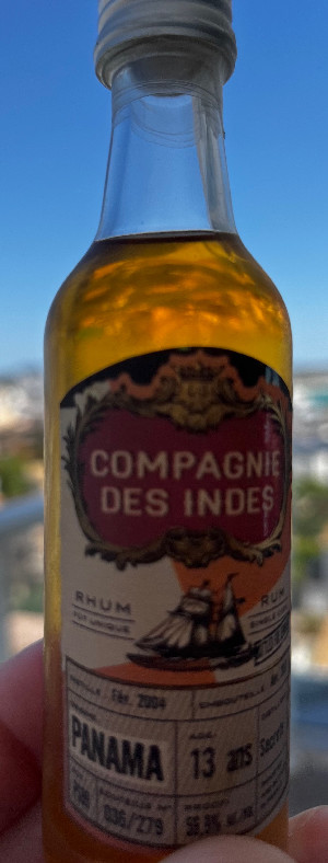 Photo of the rum Compagnie des Indes Panama taken from user BTHHo 🥃