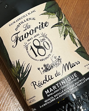 Photo of the rum Récolte de Mars 180ème taken from user Arnaud Faverjon