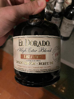 Photo of the rum El Dorado High Ester Blend LBI/DHE taken from user Henry Davies