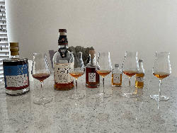 Photo of the rum Up Spirits Club members selection taken from user Marcel.