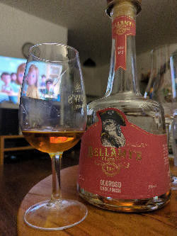 Photo of the rum Bellamy‘s Reserve Oloroso Cask Finish (Batch 2) taken from user crazyforgoodbooze