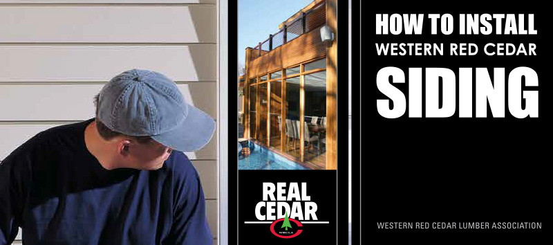 How to install Western Red Cedar siding