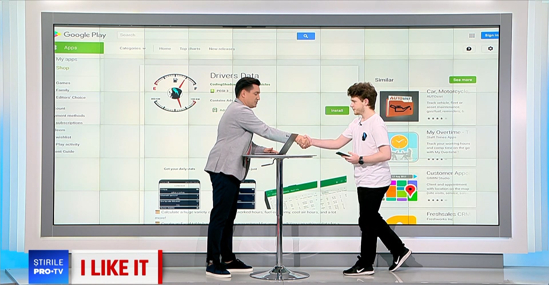 Drivers Data la ProTV