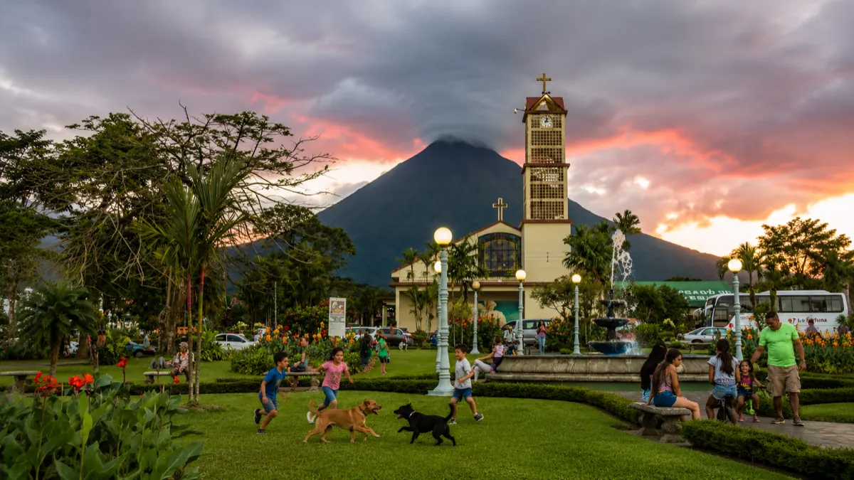 Parque Central de La Fortuna