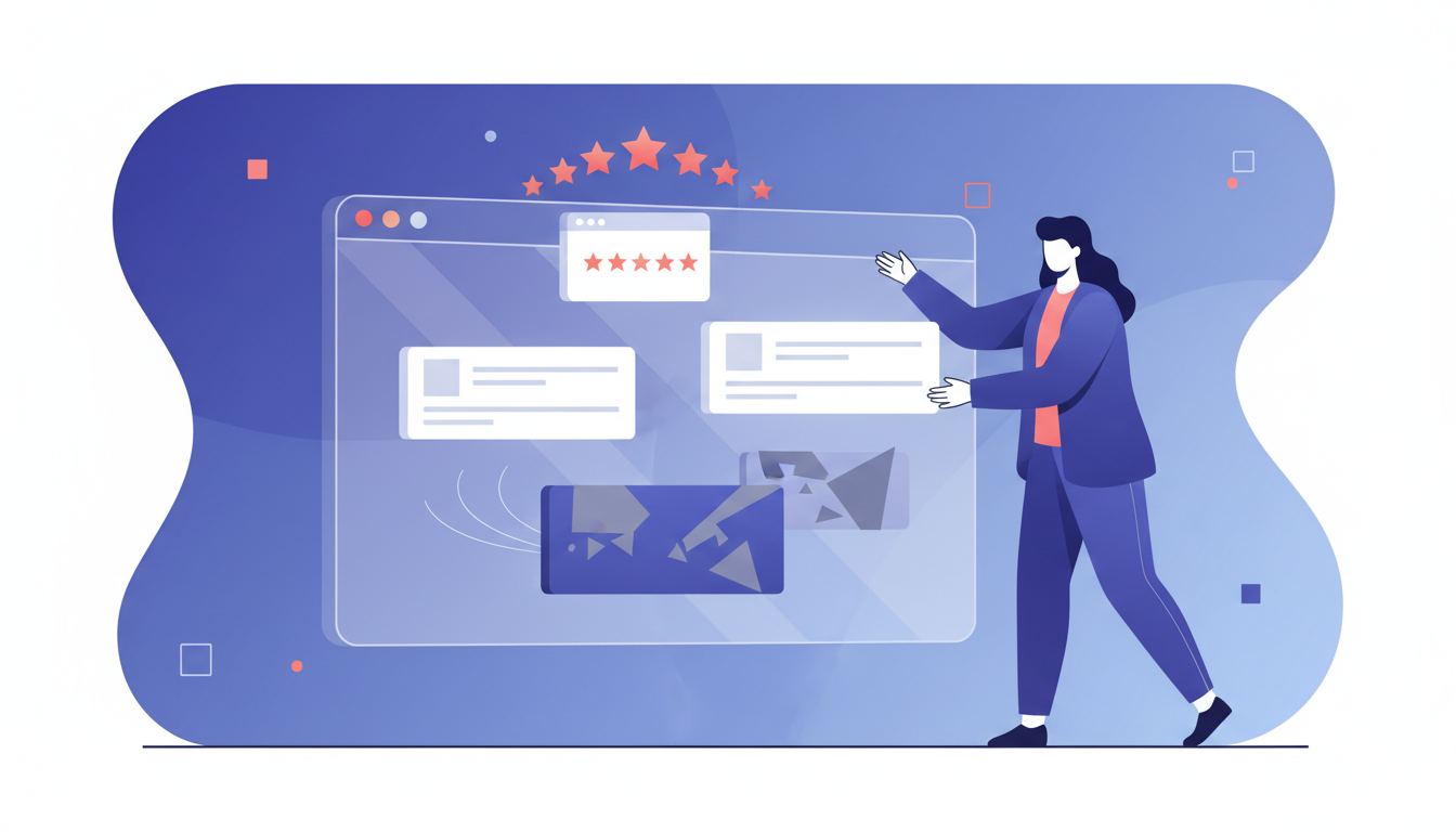 The Complete Guide to SEO Reputation Management for Local Businesses: illustration