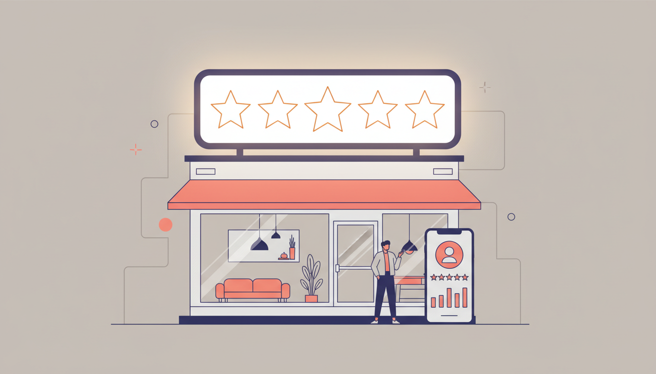 Google Reviews Search by Name: Guide for Local Businesses, illustration