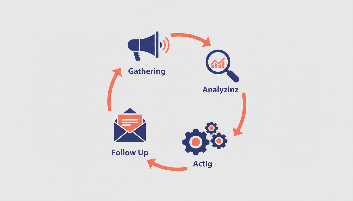 How to Build a Customer Feedback Loop for Local Businesses, illustration