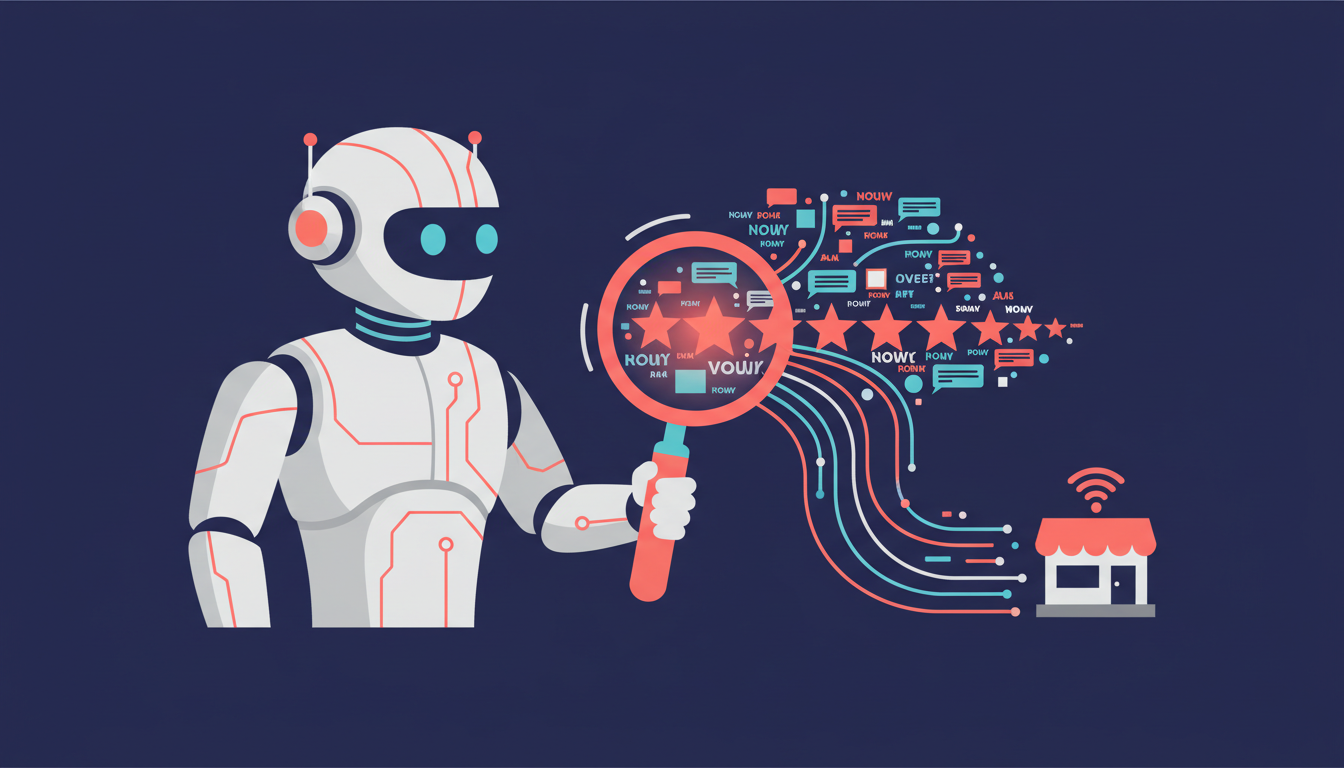 How to Optimize Reviews for AI Search: The New Era of Local SEO, illustration