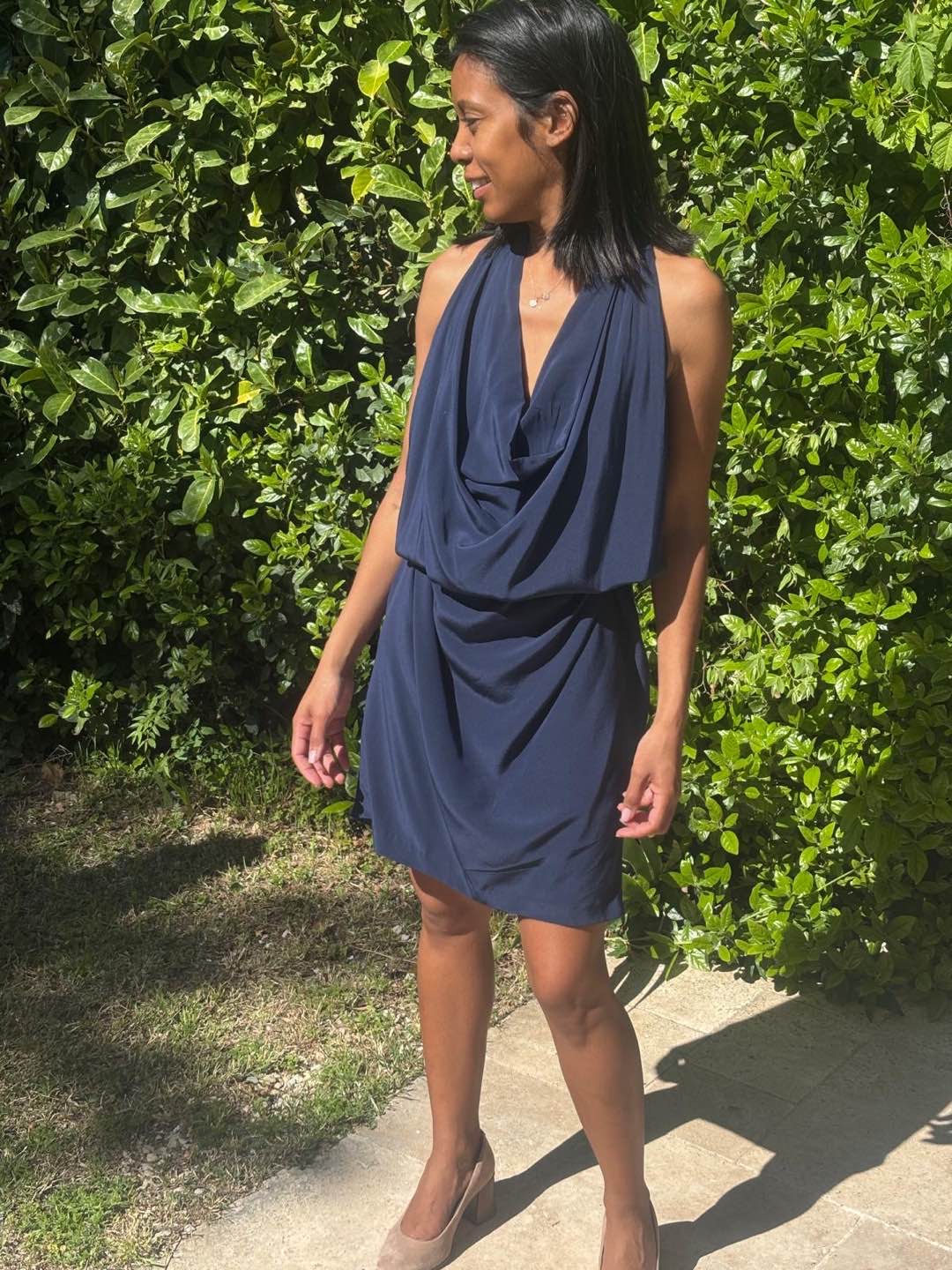 Location Robe Midi Bel Air - Taille XS / 34 / 6 | RentWear Connection
