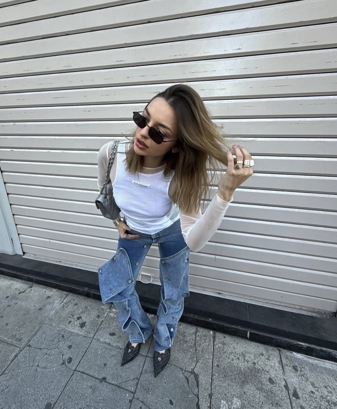 Location Jean Droit Y/project - Taille S / 36 / 8 | RentWear Connection