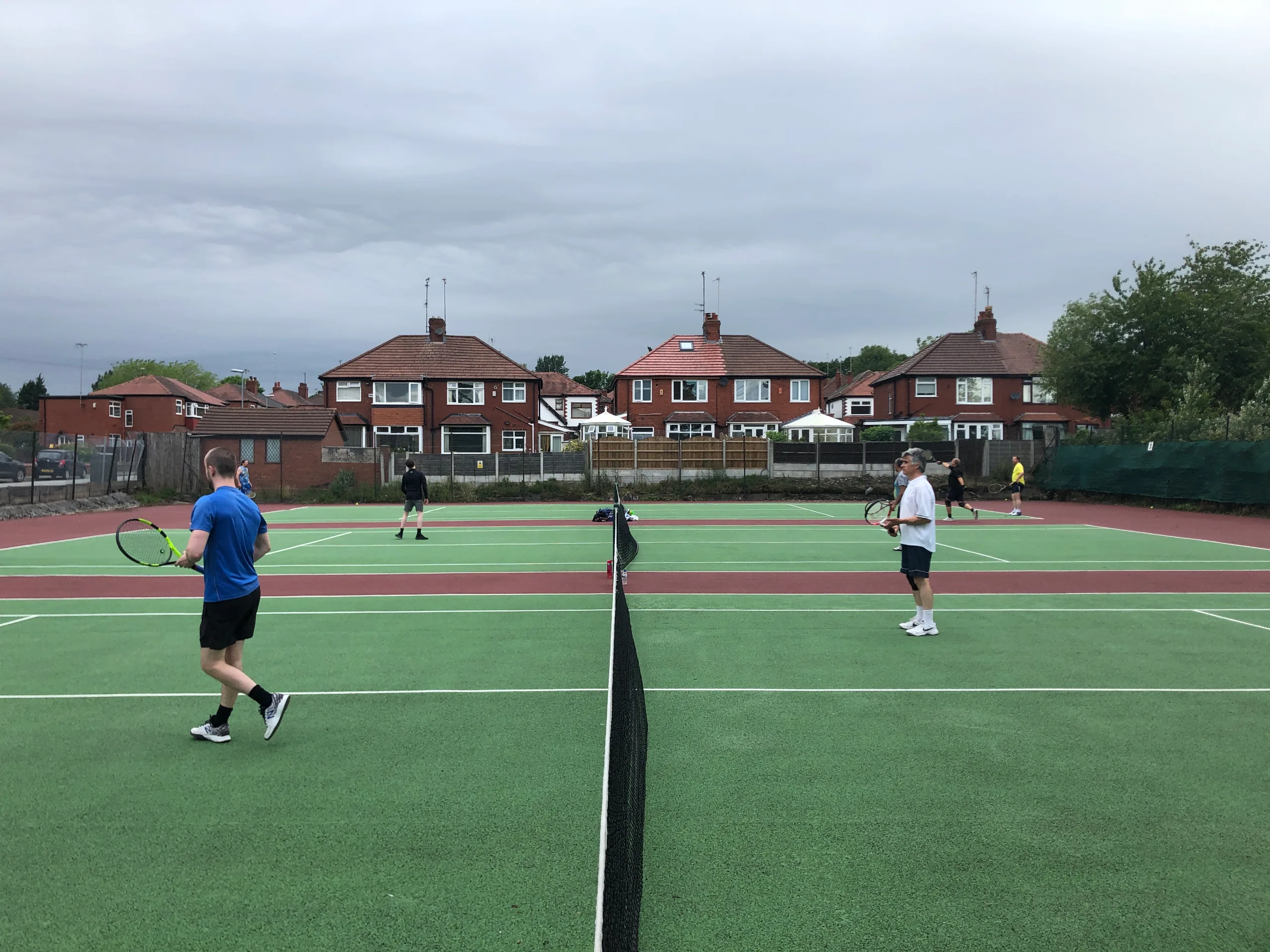 Adult club tennis at Middleton