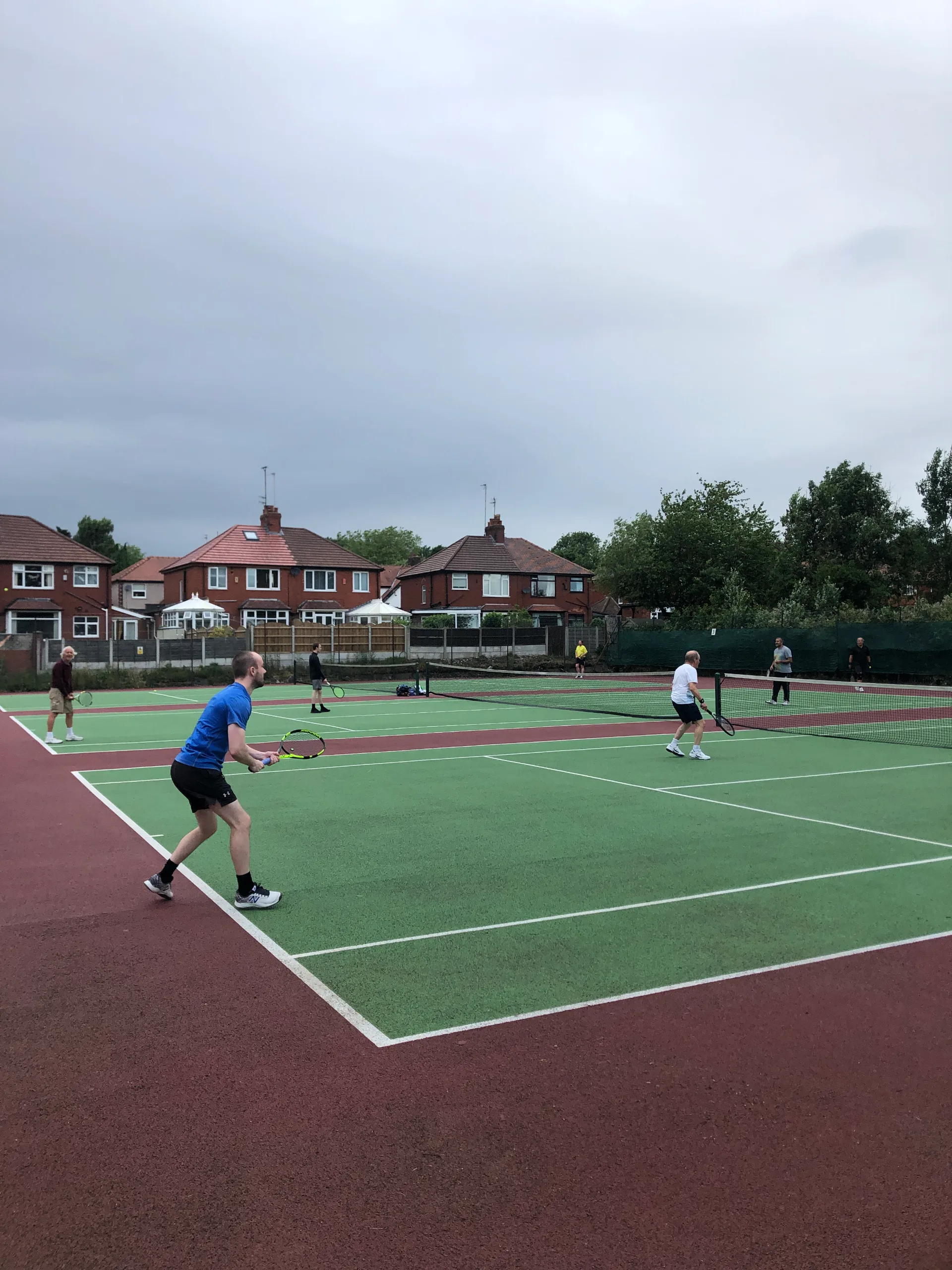 League team tennis at Middleton