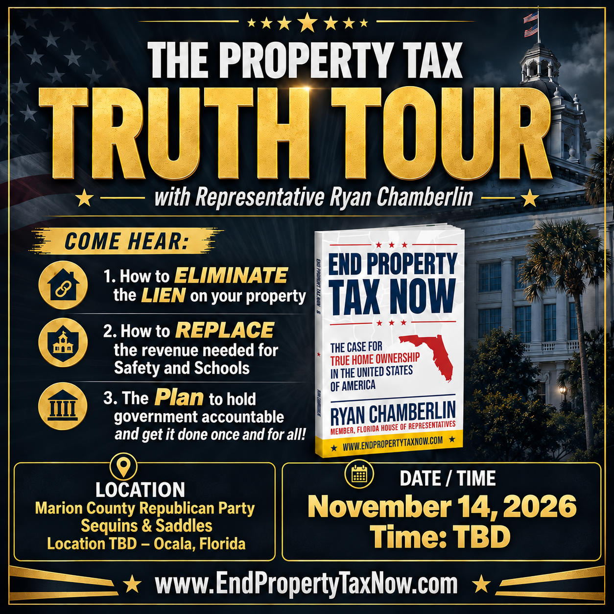 Property Tax Truth Tour: Marion County Republican Party — Sequins & Saddles, 2026-11-14, TBD