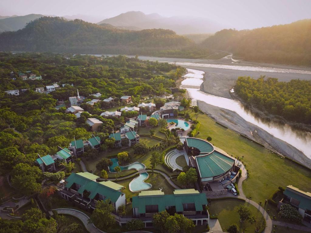 Namah Radisson Member Resort Jim Corbett modern wedding venue with beautiful landscaping