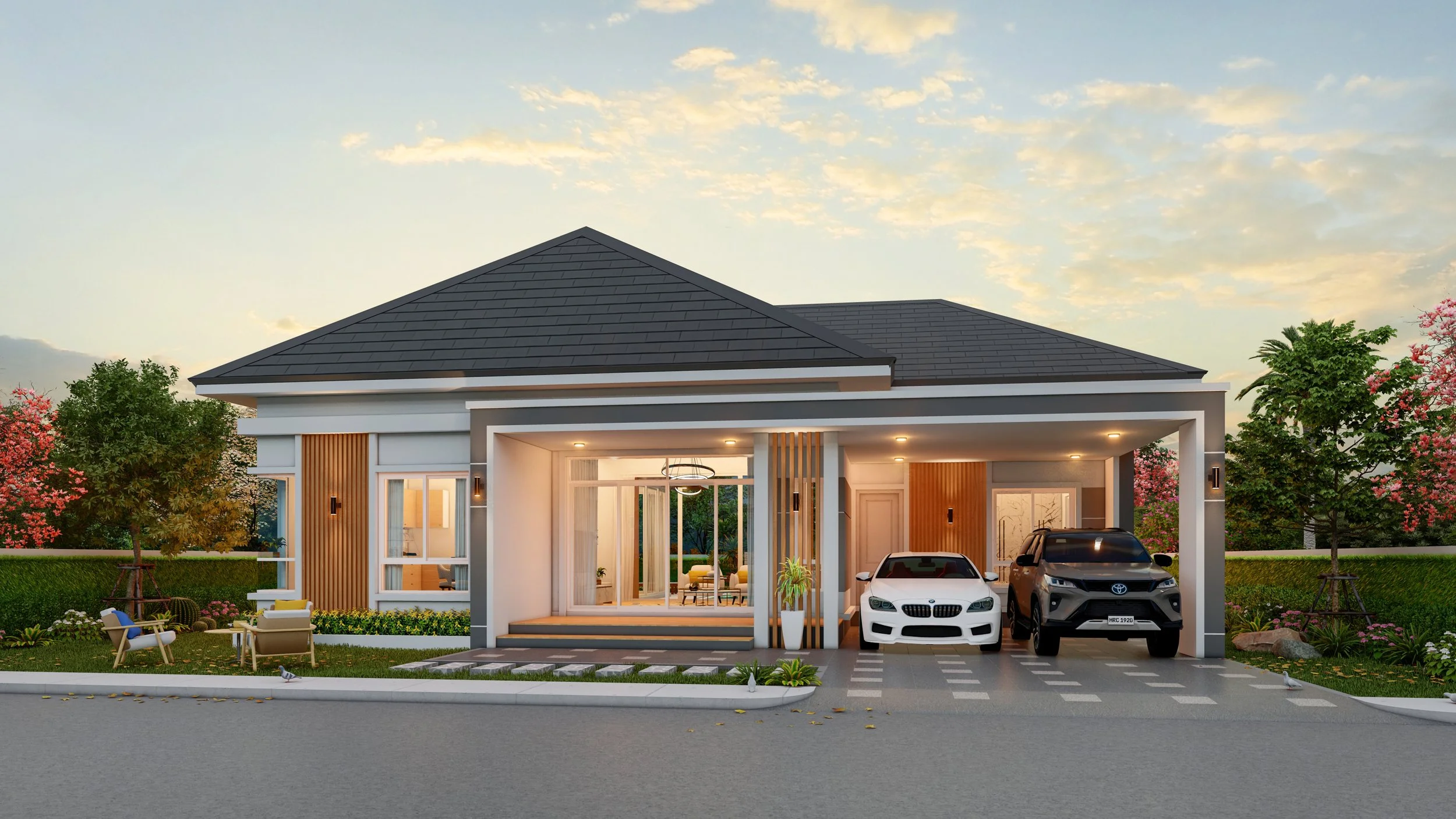 PINA — Spacious Pool Villas in Pong near Pattaya