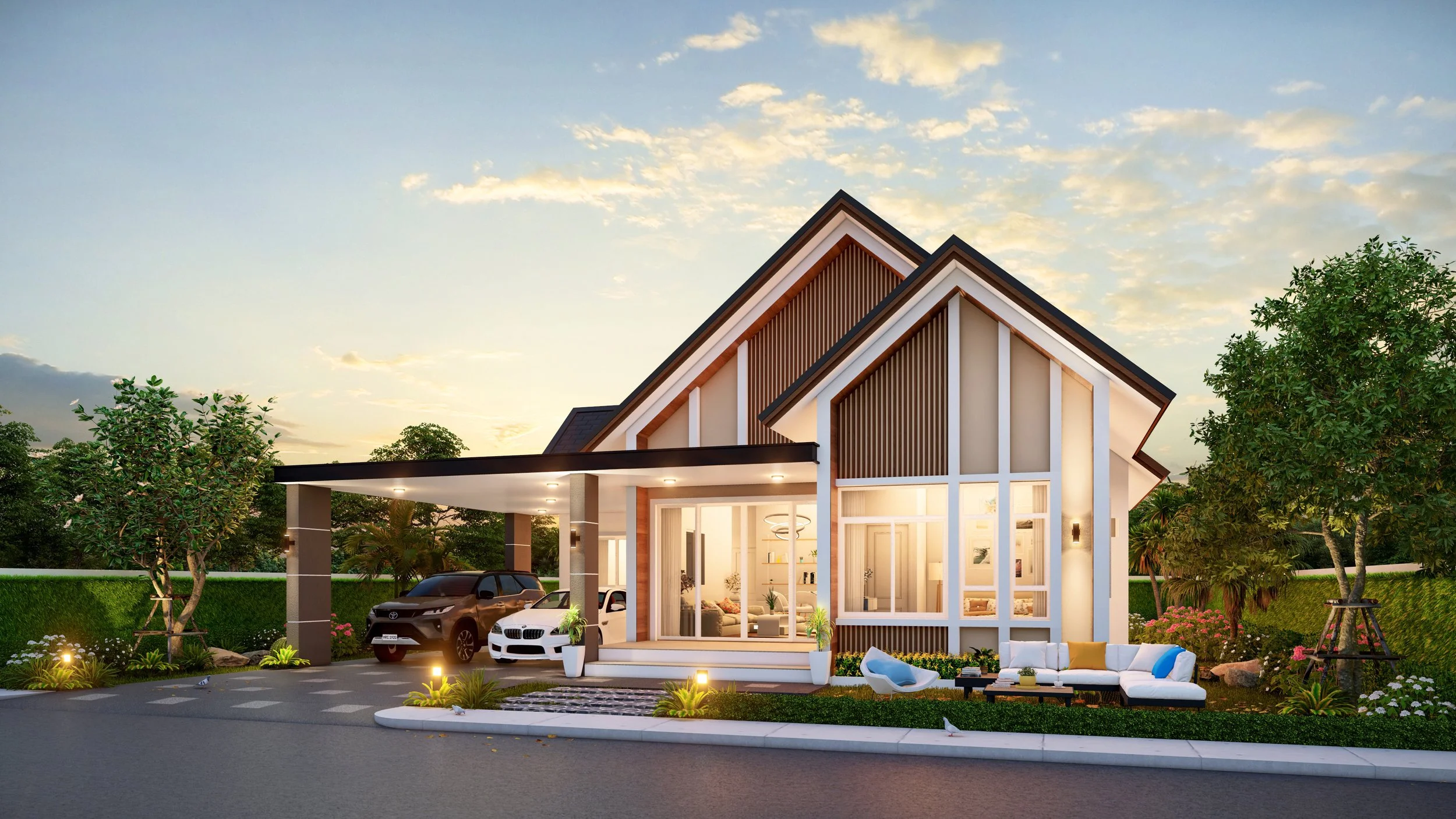 THE FLOW — Family homes in a peaceful residential area