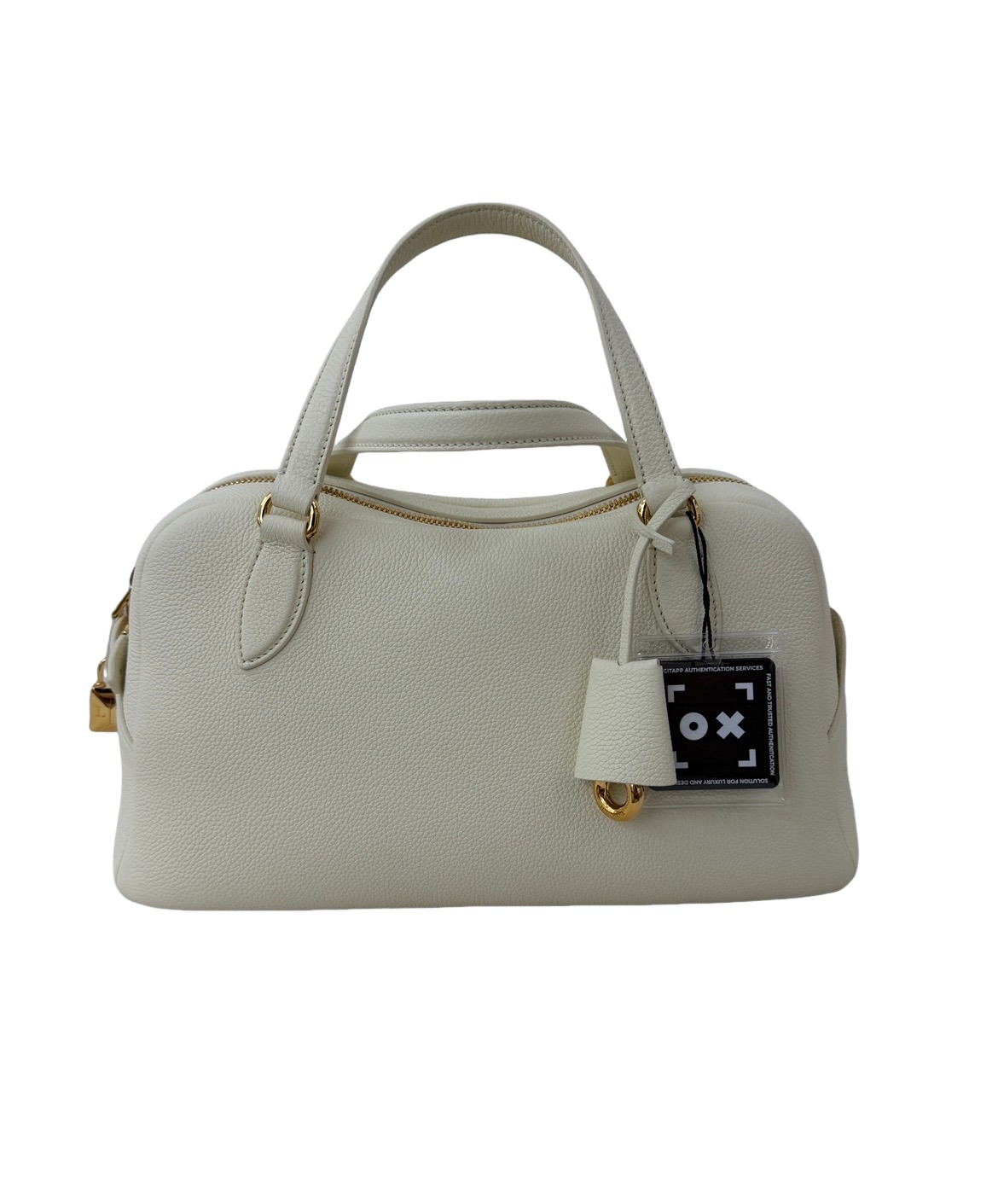 Loro Piana Needle Fine Grain Leather Shoulder Bag