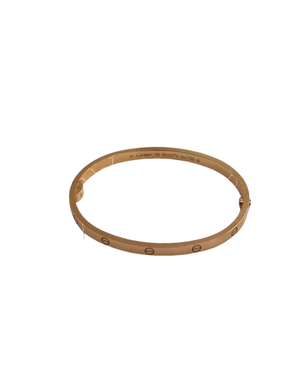 Cartier Love Bracelet Rose Gold 603DTV