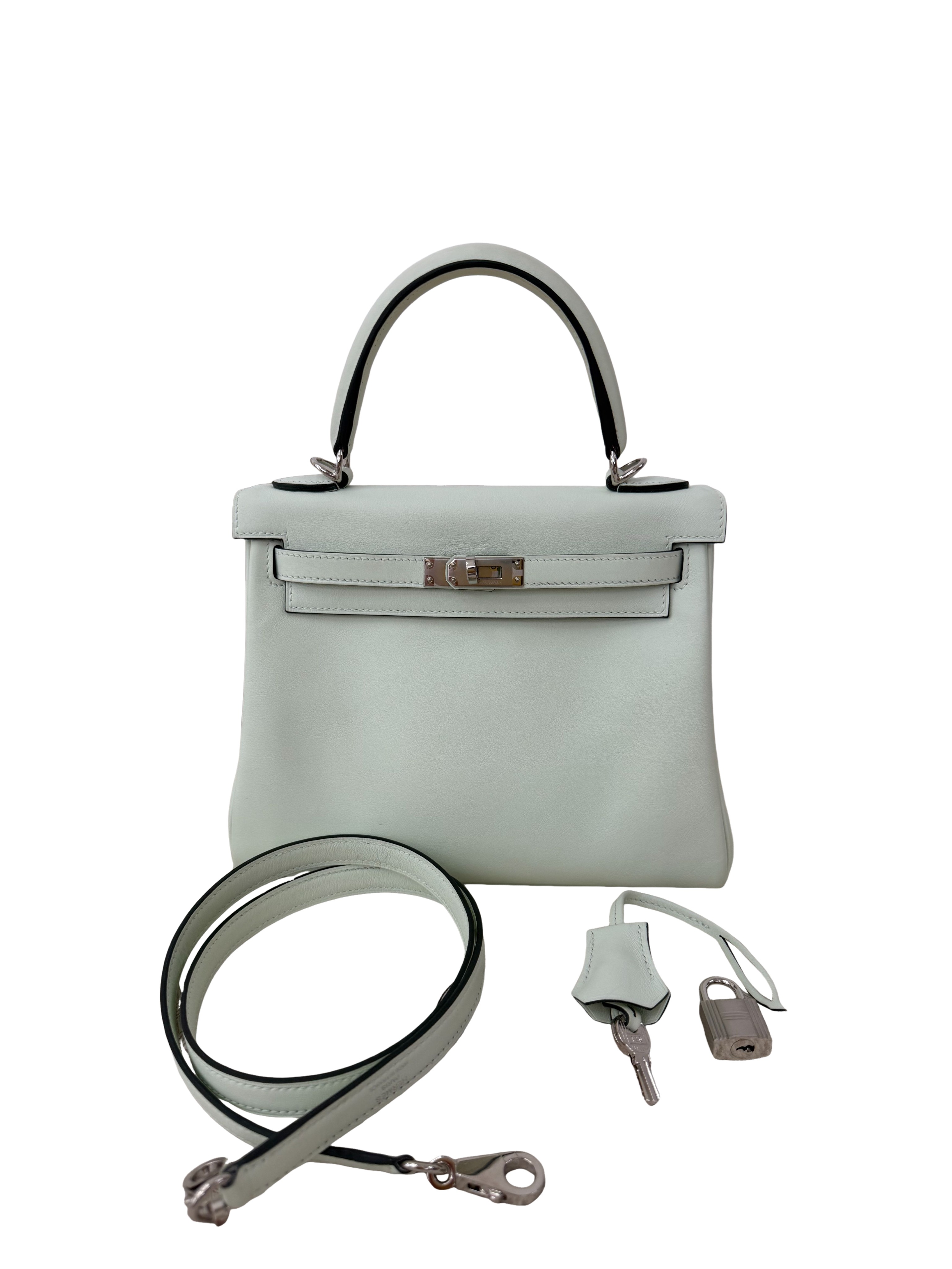Hermes Hermès Kelly 25 Vert Fizz