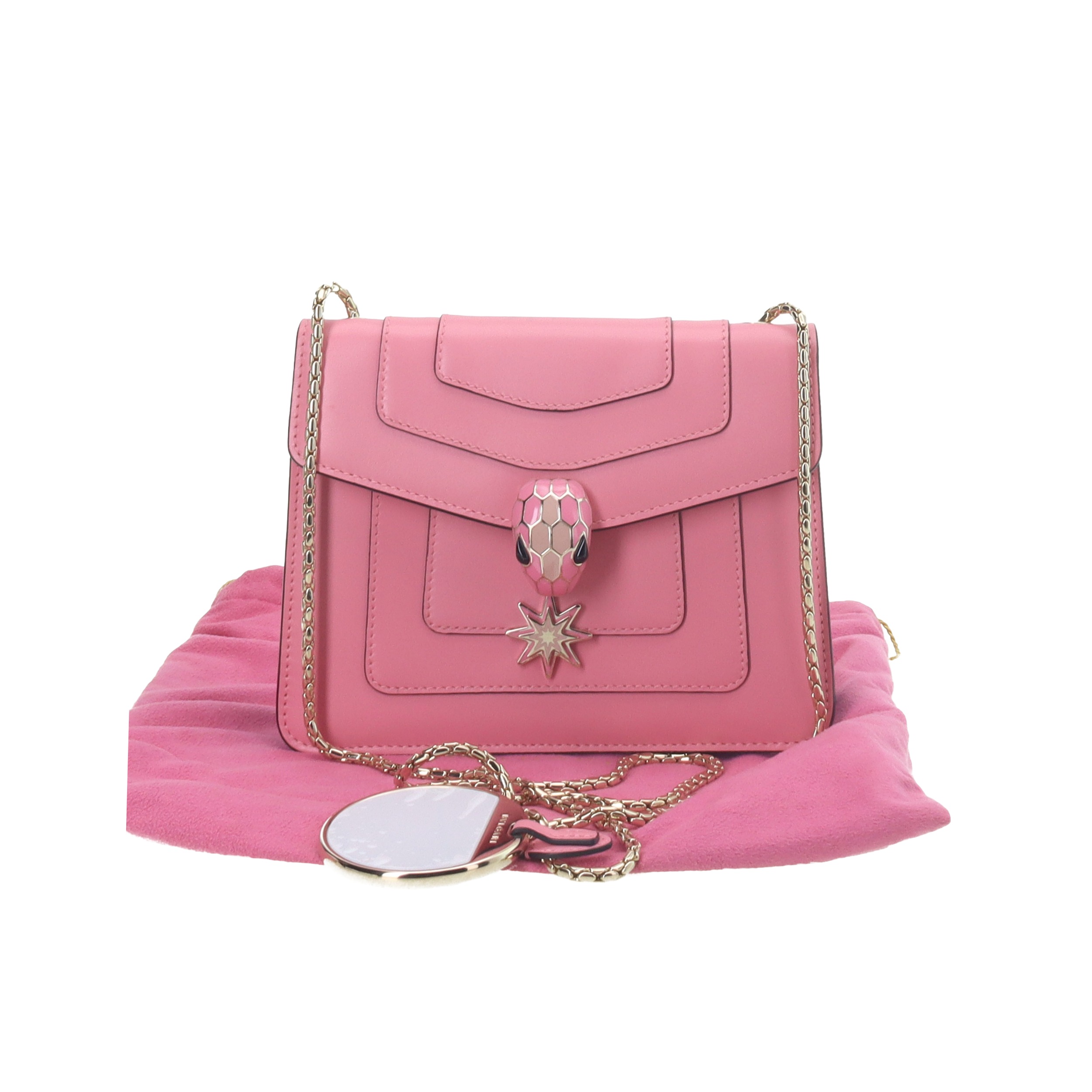 Bvlgari Serpenti Forever Star Studs Shoulder Bag