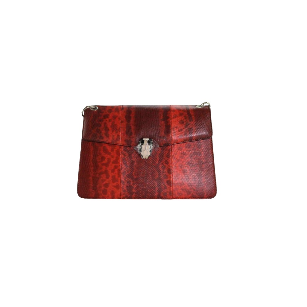 Bvlgari Serpenti Karung Bag - Red Shoulder Bags