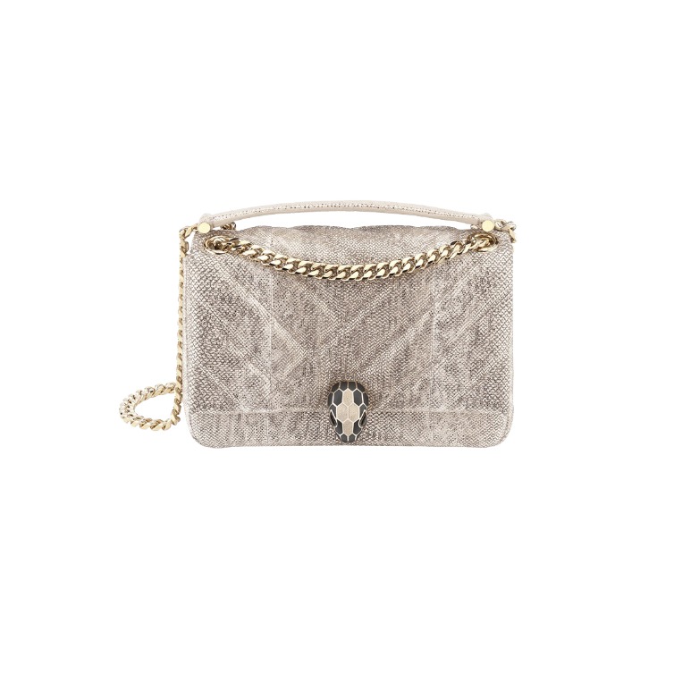 Bvlgari Serpenti Cabochon Shoulder Bag