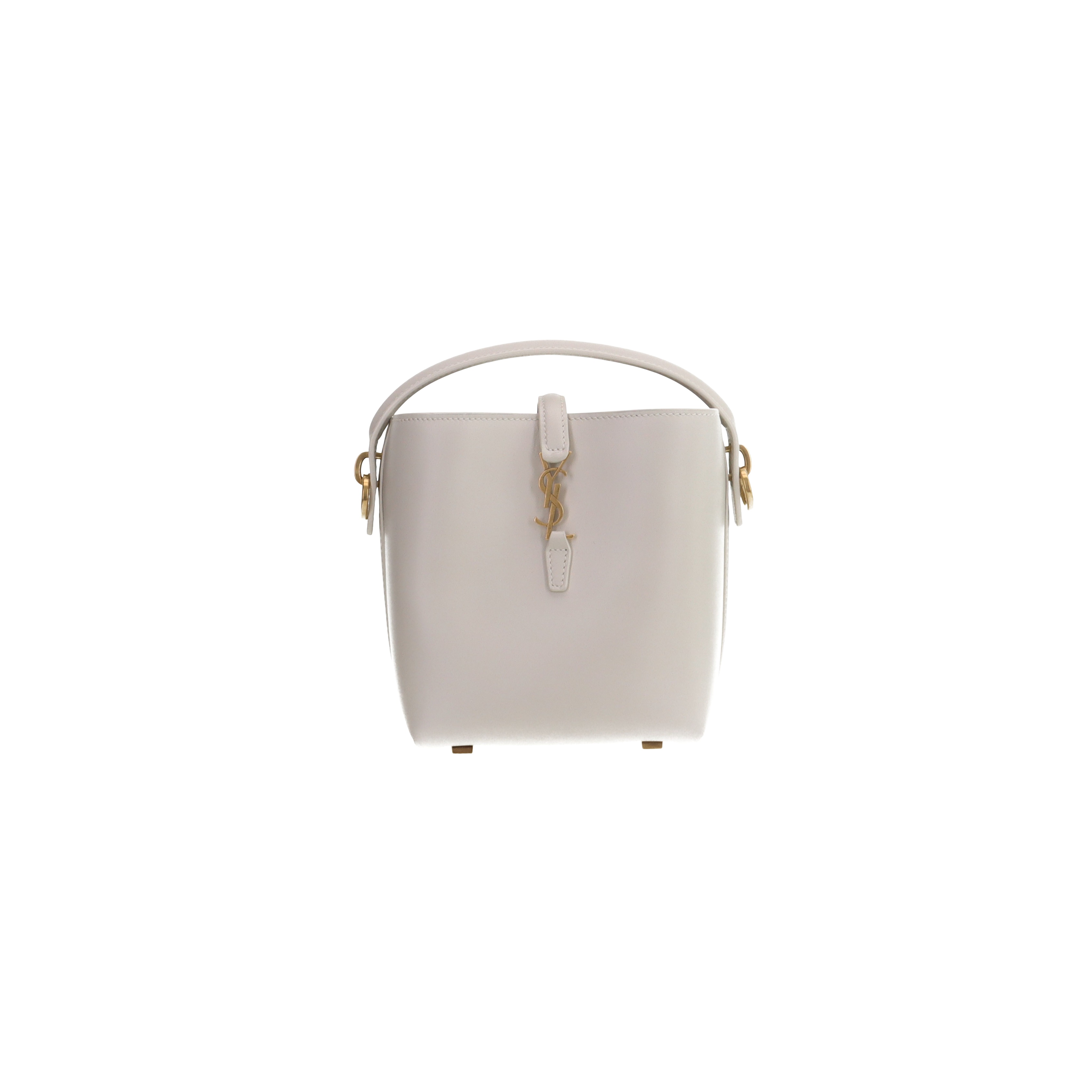 Saint Laurent Shiny Calfskin Le 37 Mini Bucket Bag