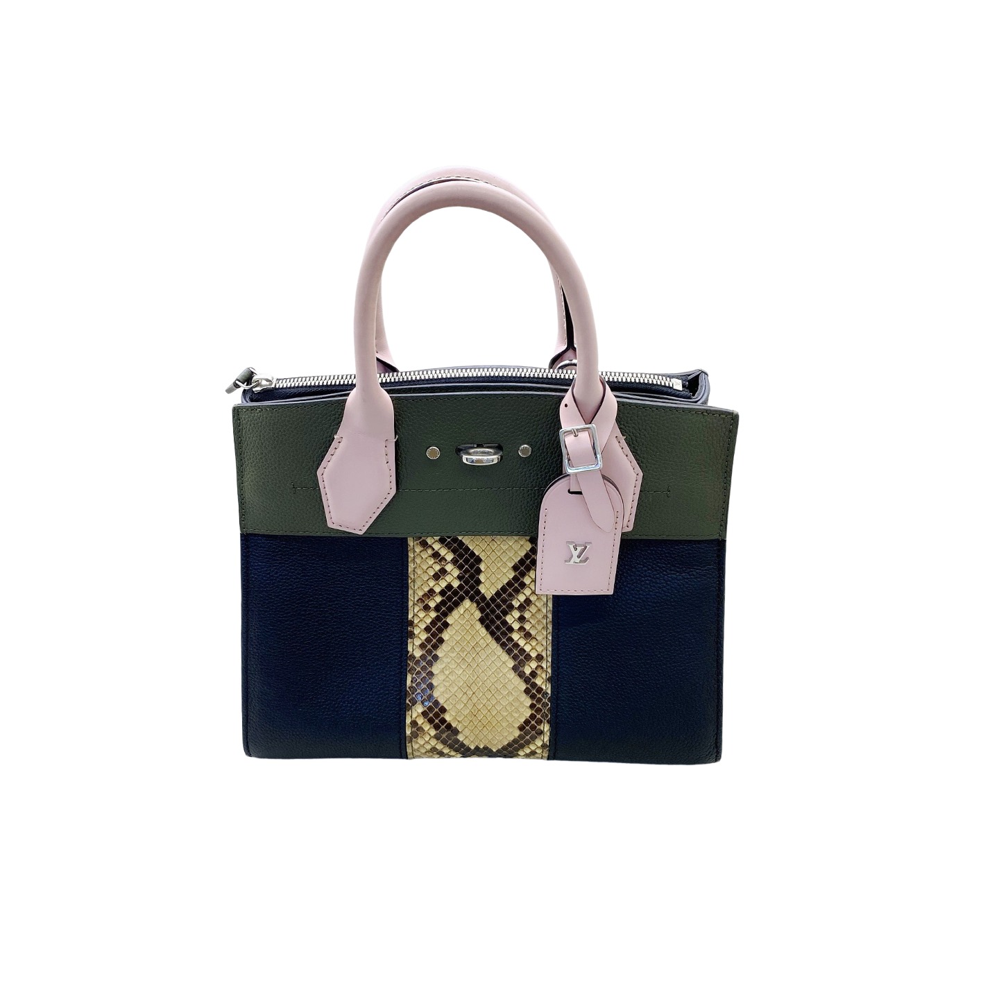 Louis Vuitton City Steamer PM Python Bag