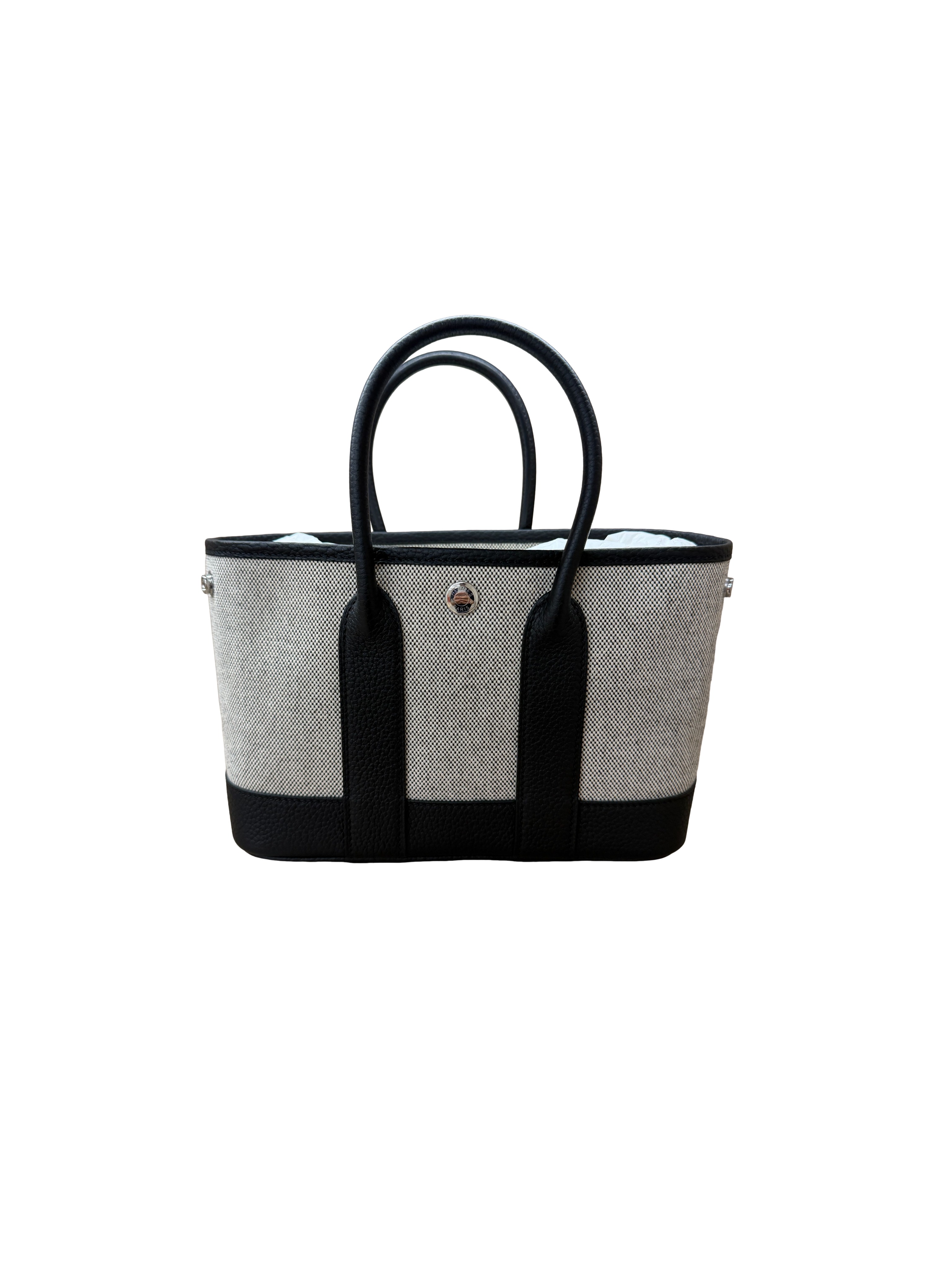 Hermes H Viking Negonda Neo Garden 23 Écru/Noir G Stamp