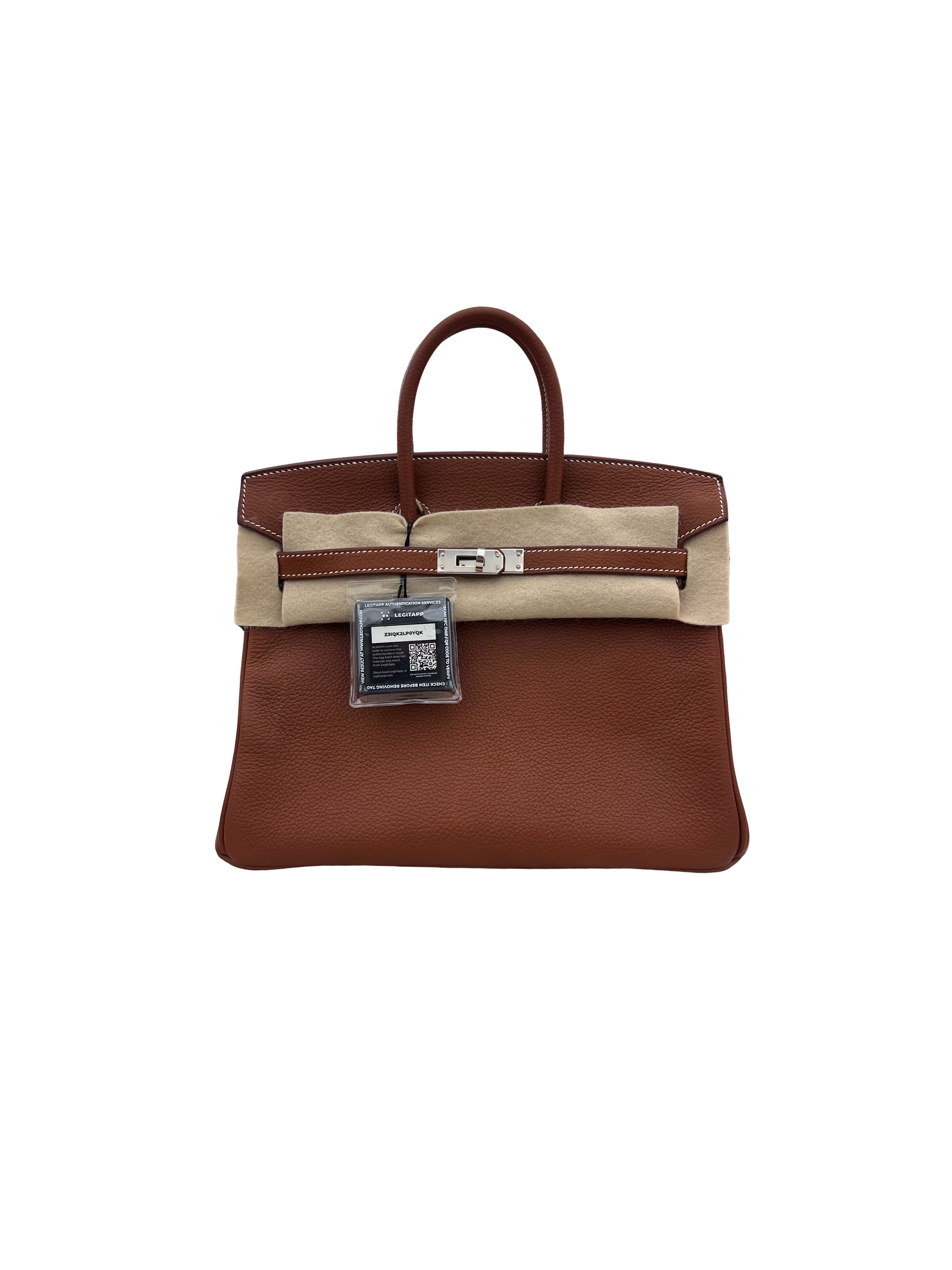 Hermès Birkin 25 Togo With Silver Hardware