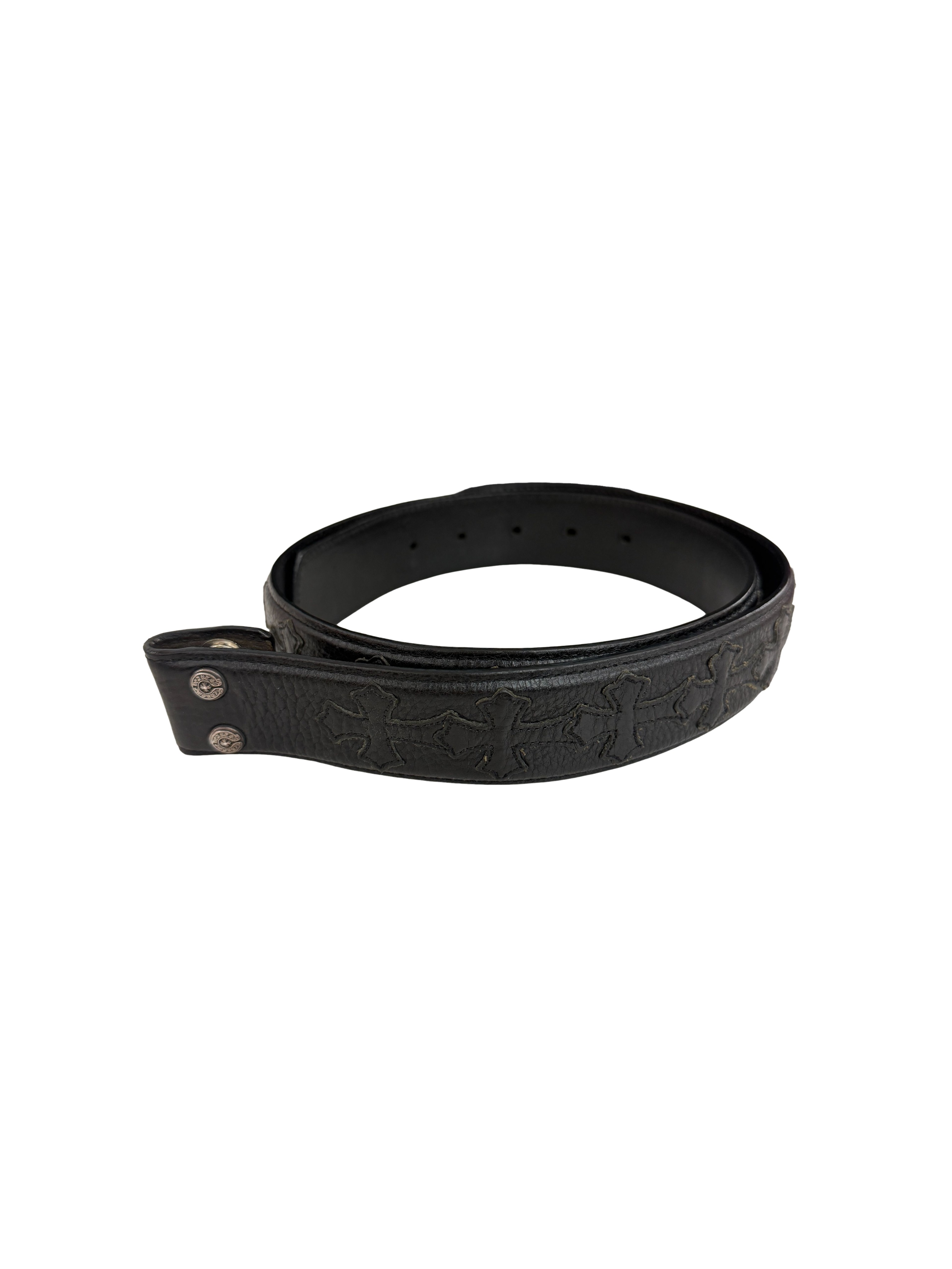 Chrome Hearts Destroyer Leather Belt Size 34