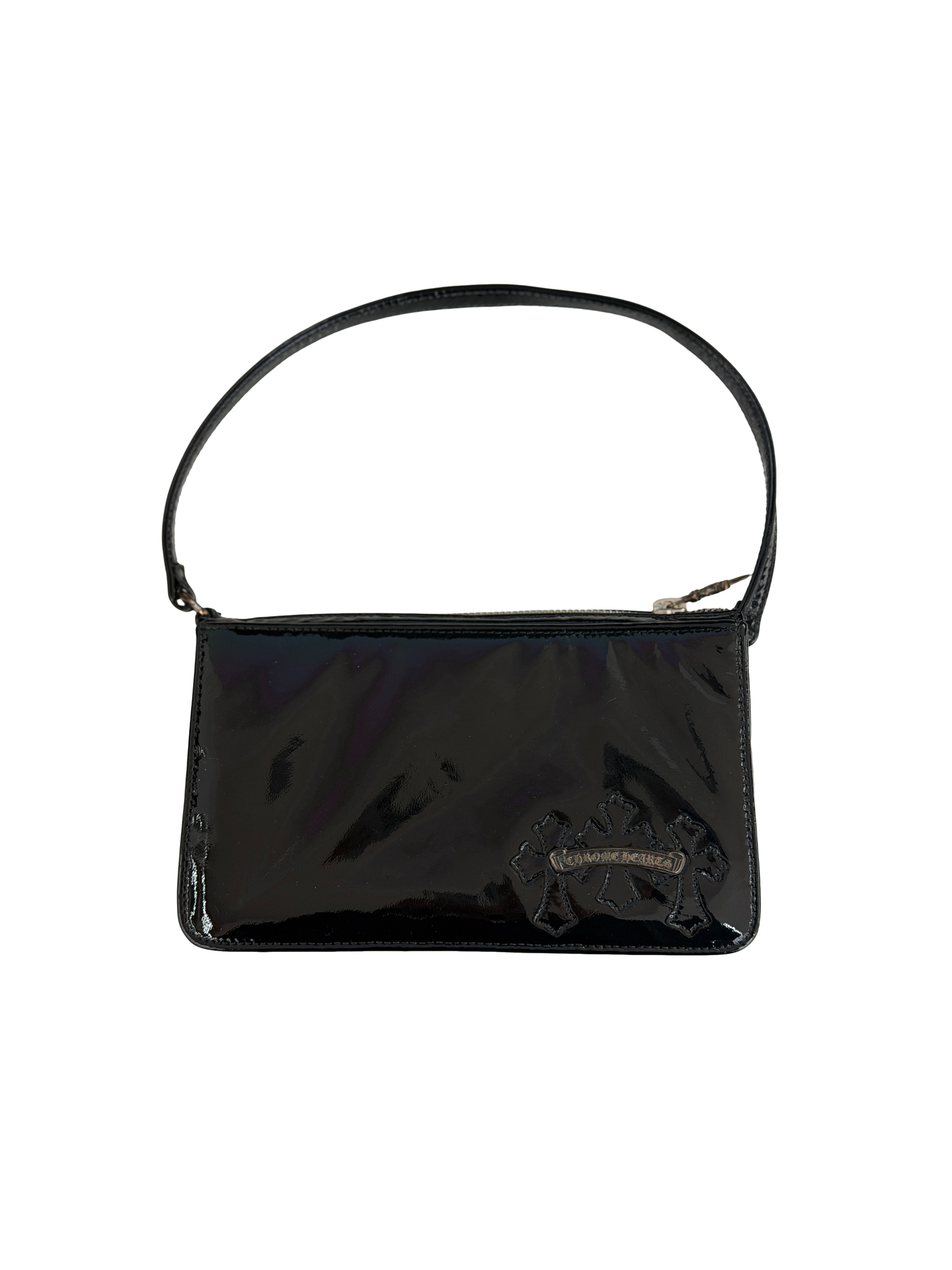 Chrome Hearts Mini Patent Leather Bag