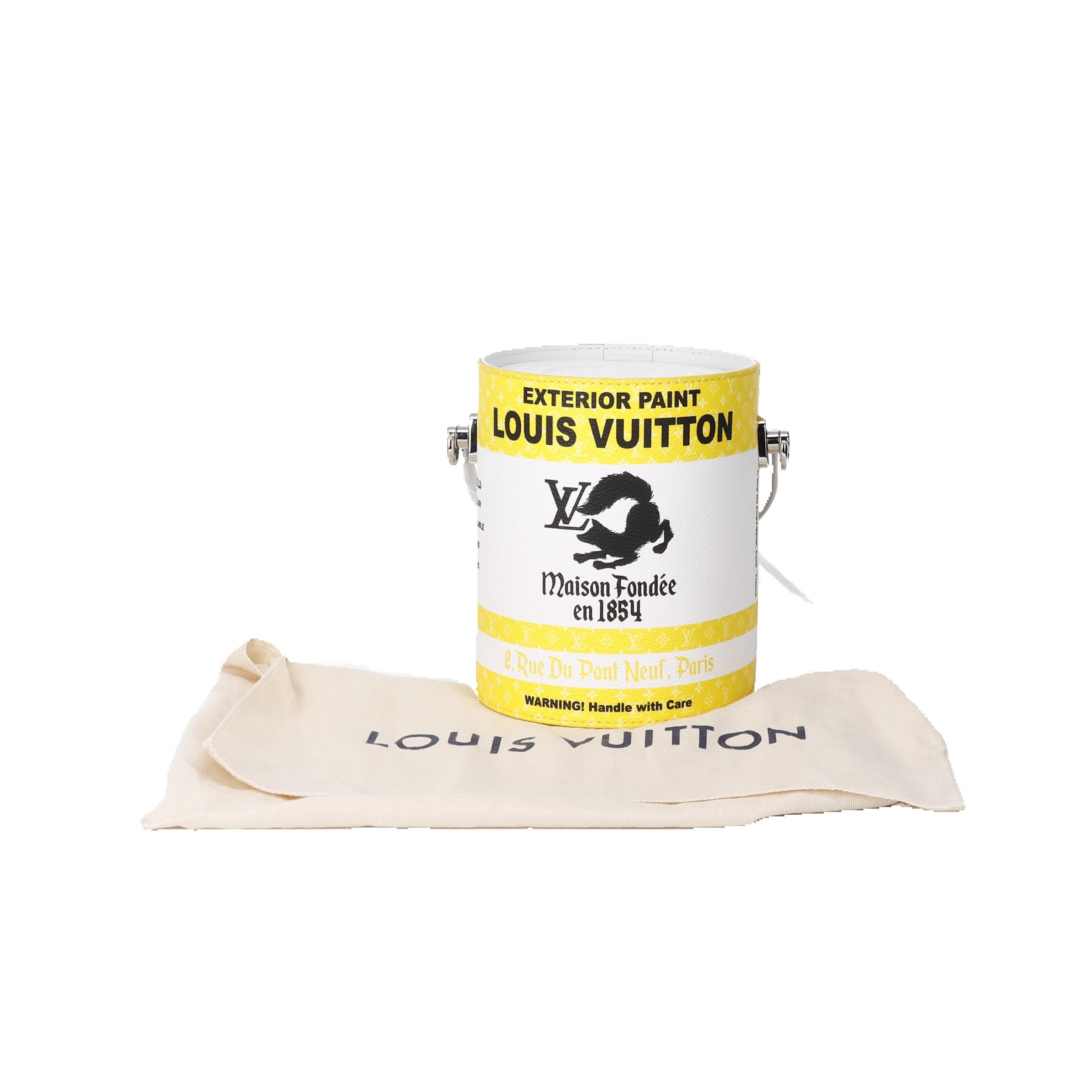 Louis Vuitton Paint Can Bag Yellow