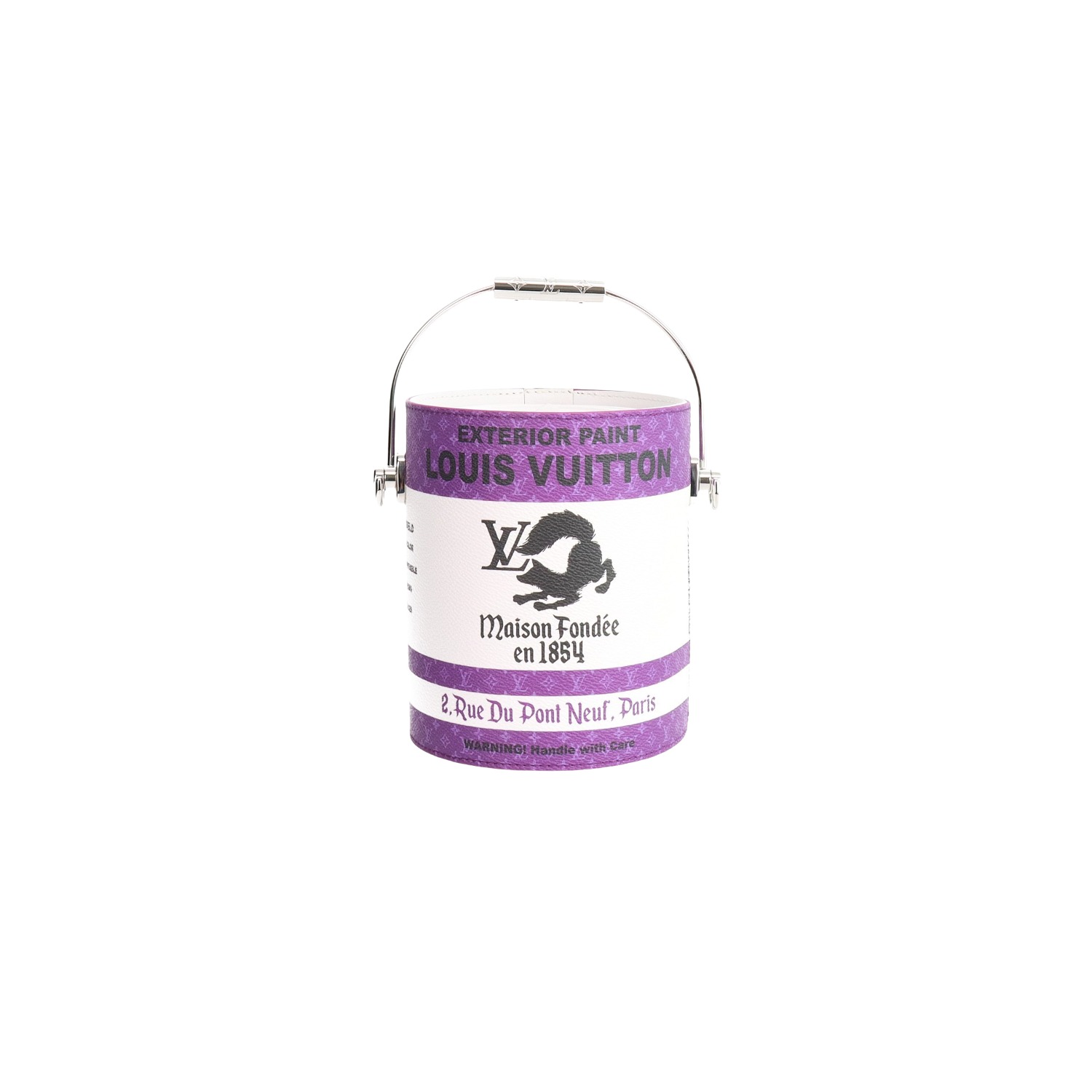 Louis Vuitton Paint Can Bag Purple