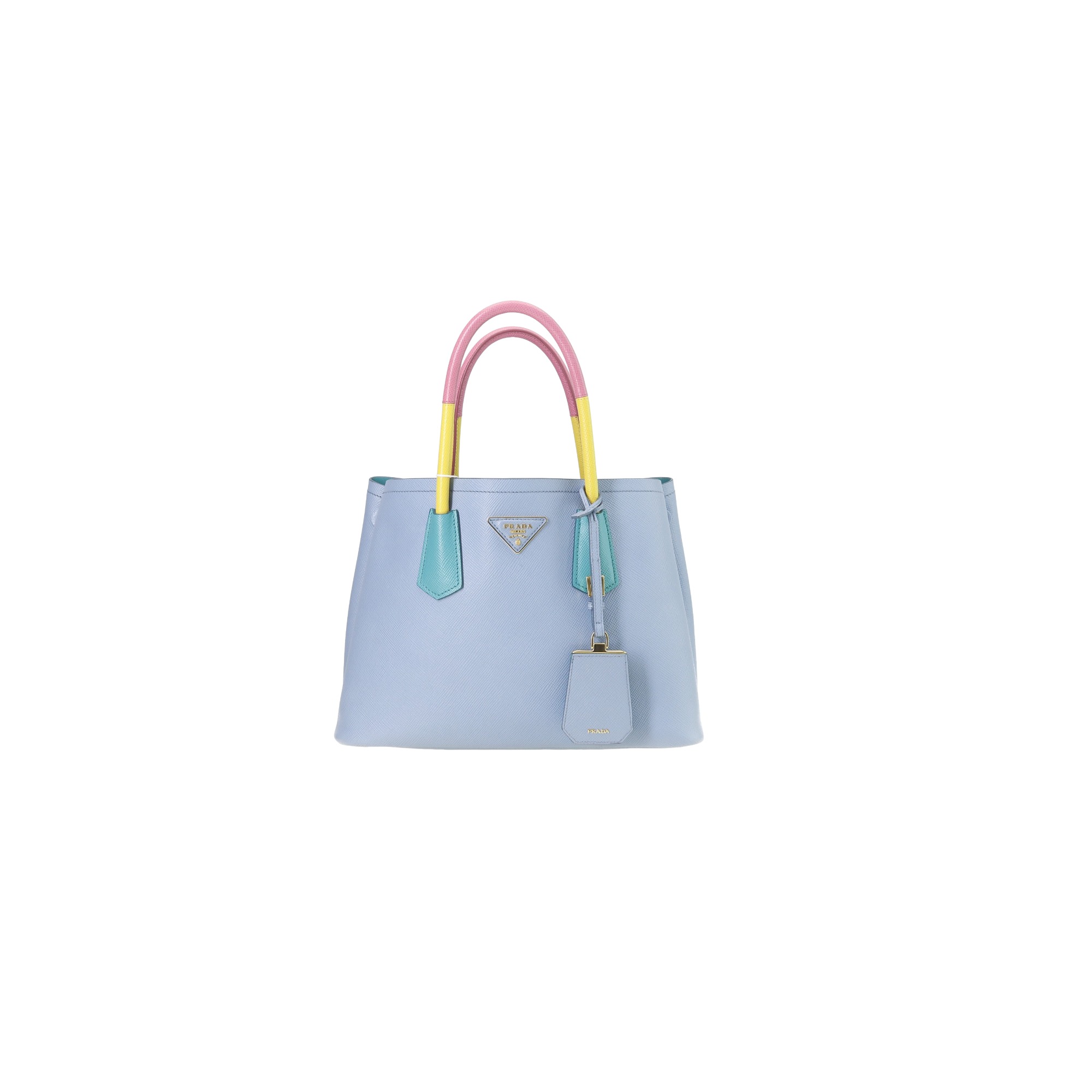 Prada Cuir Double Tote Saffiano Leather