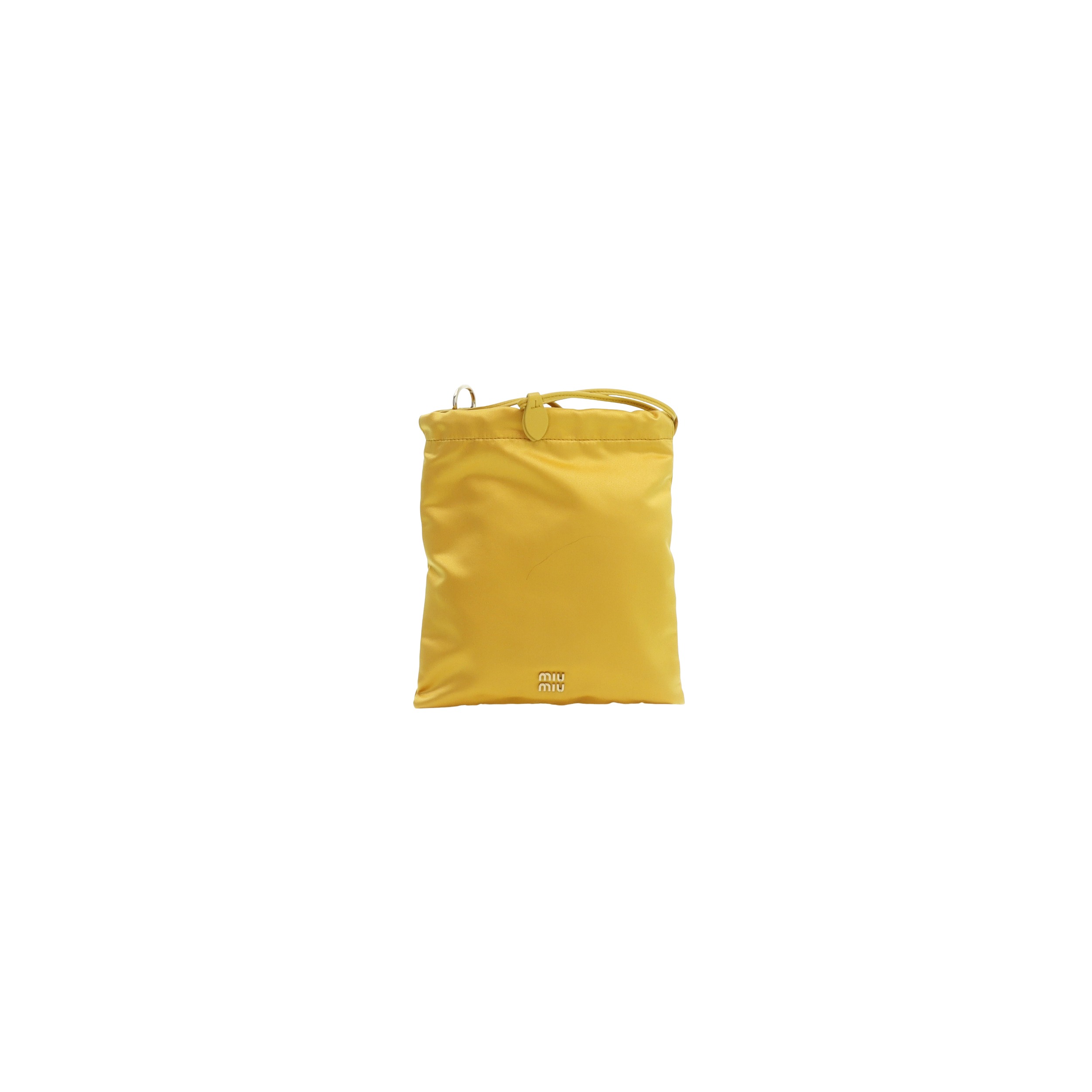 Miu Miu Nylon Drawstring Pouch