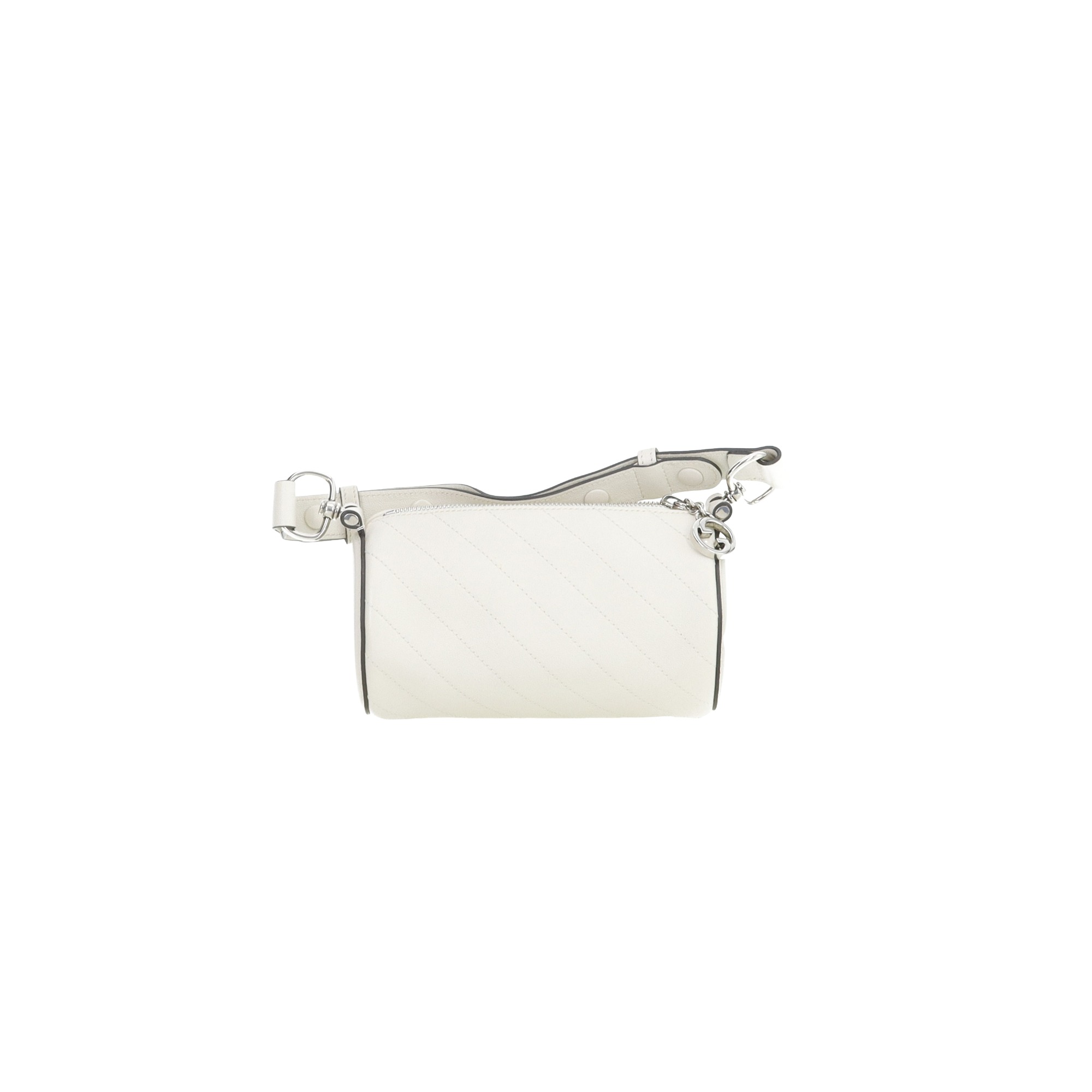 Gucci Mini Leather Blondie Barrel Shoulder Bag