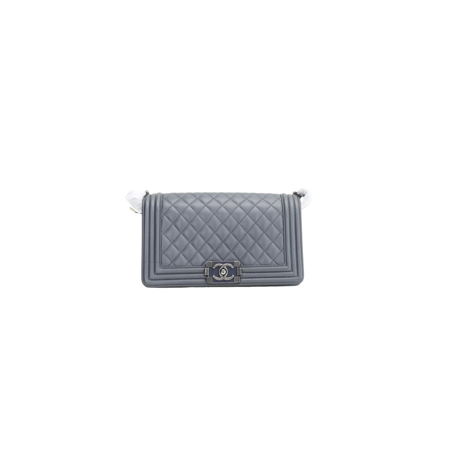 Chanel Lambskin Quilted Medium Boy Flap