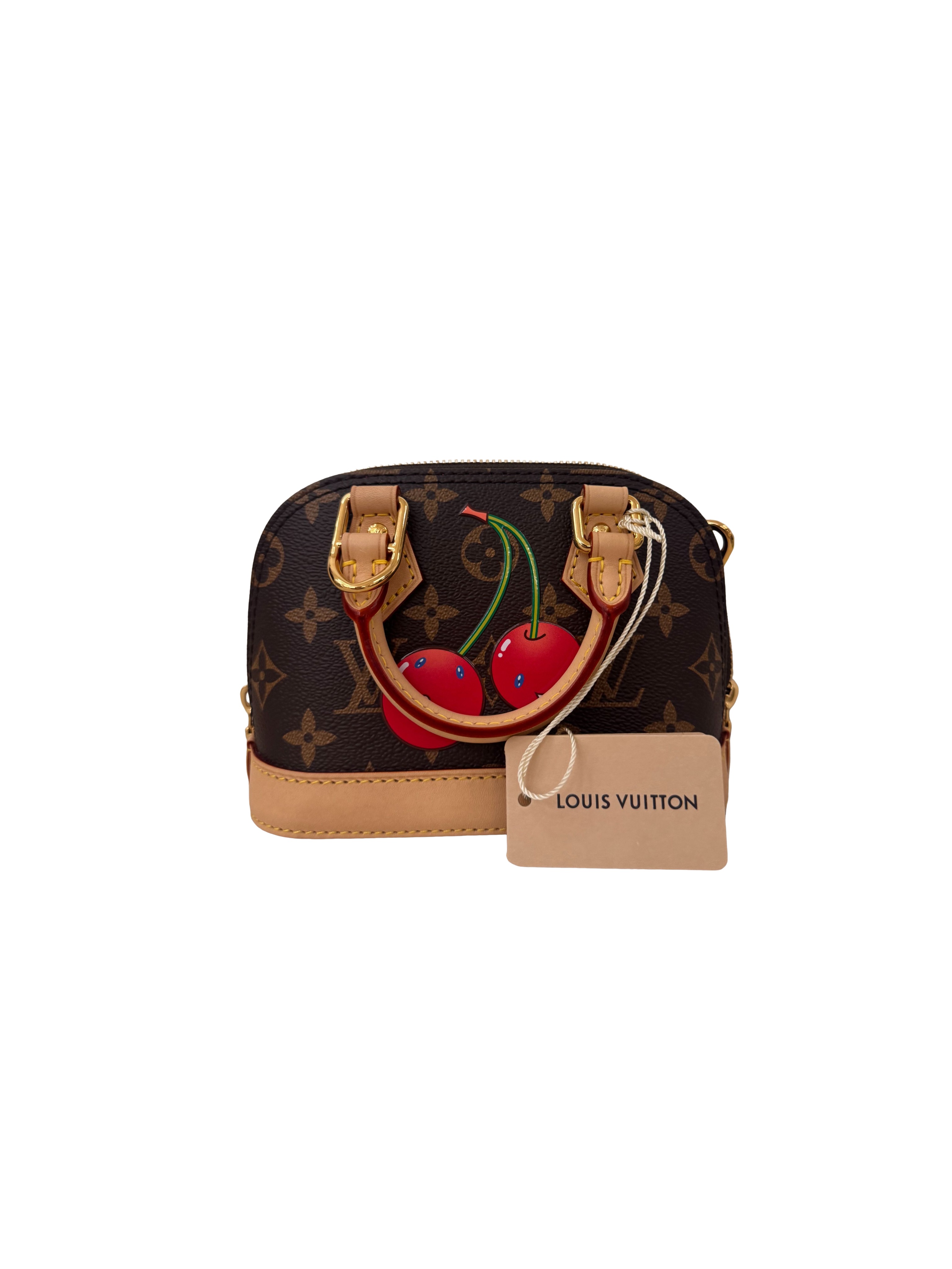 Louis Vuitton LV X TM Monogram Cerises Nano Alma