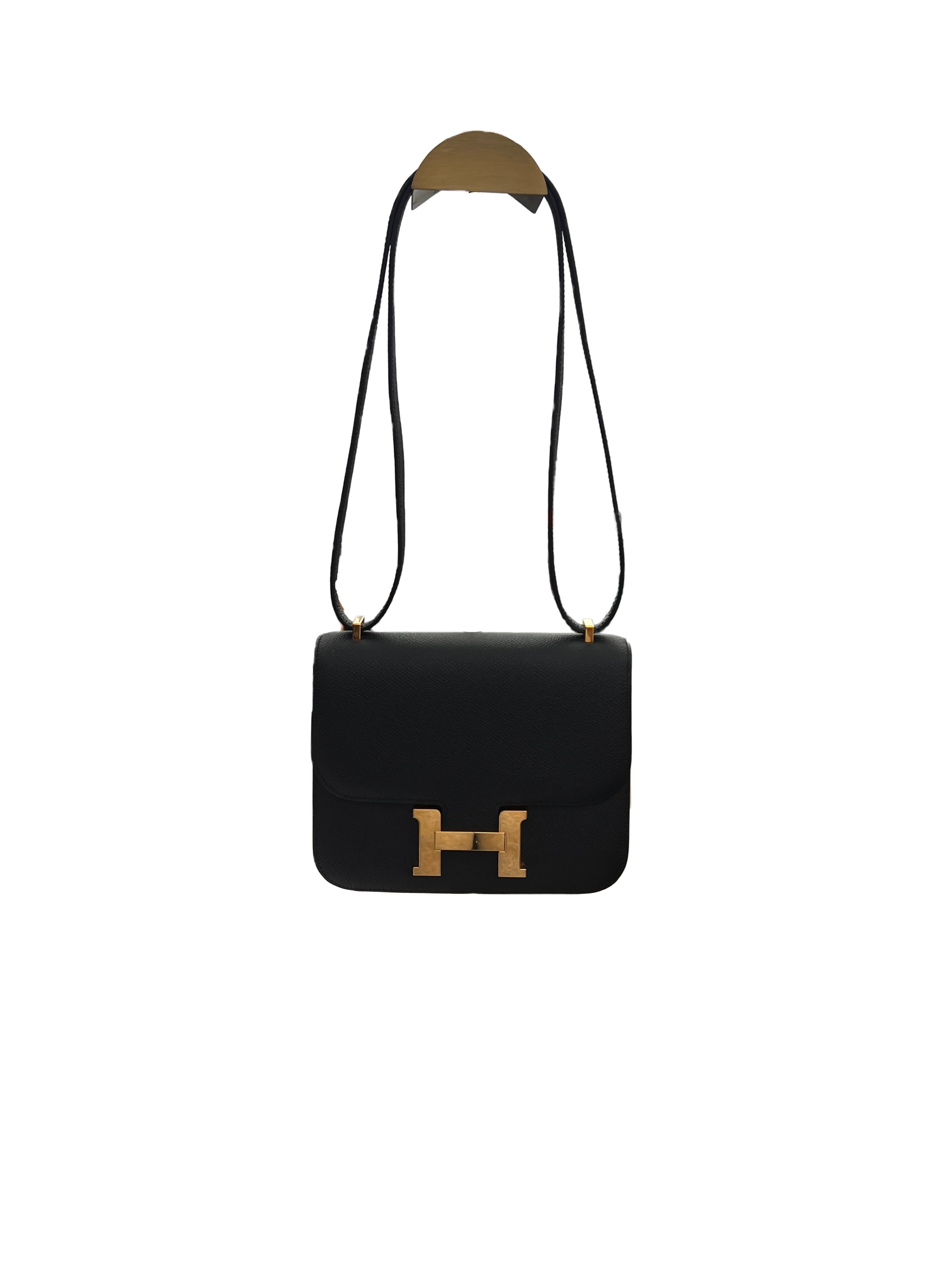 Hermes Evercalf Constance 18 Black U Stamp