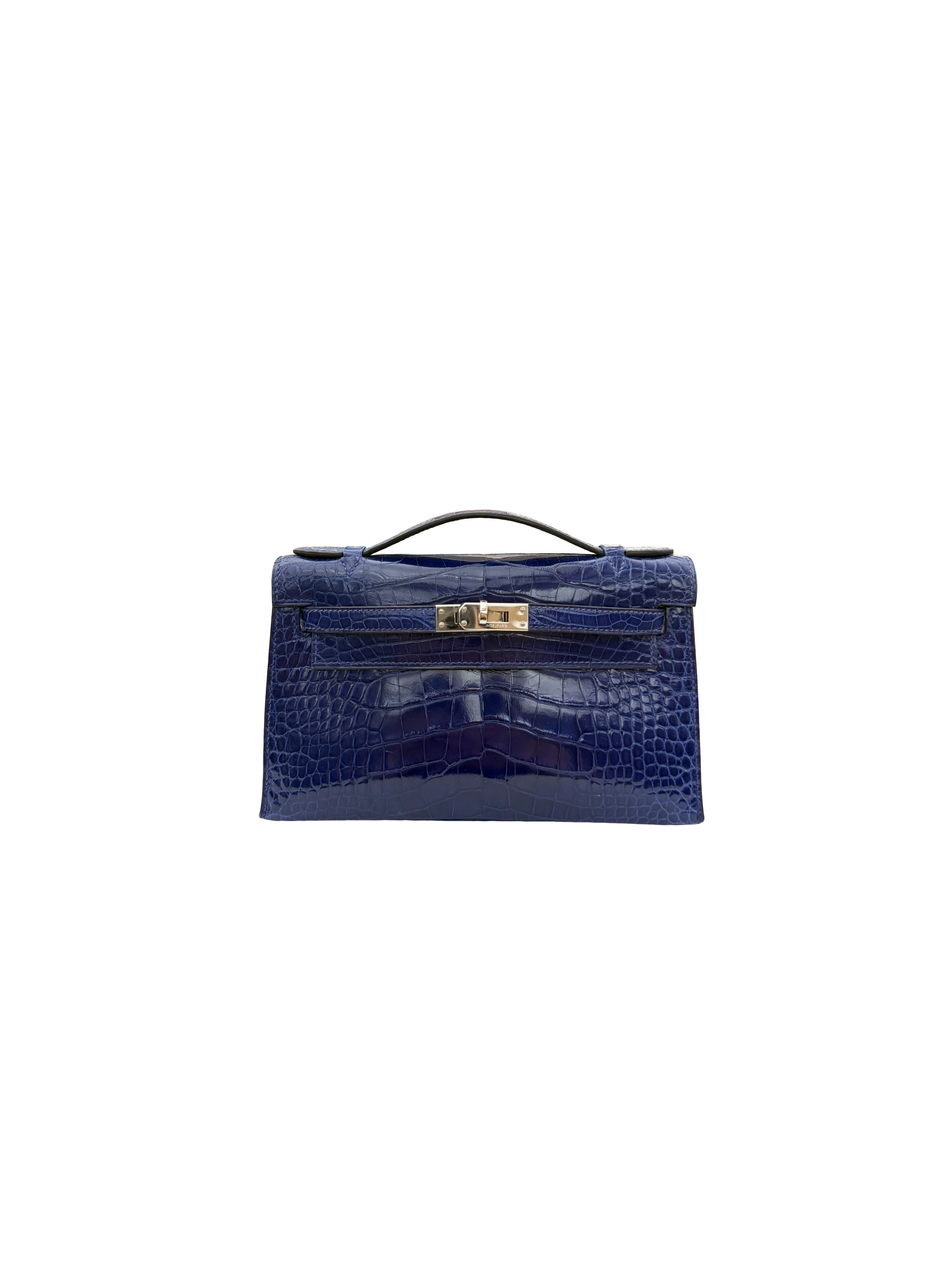 Hermès Kelly Cut Clutch Bag Stamp Square Q