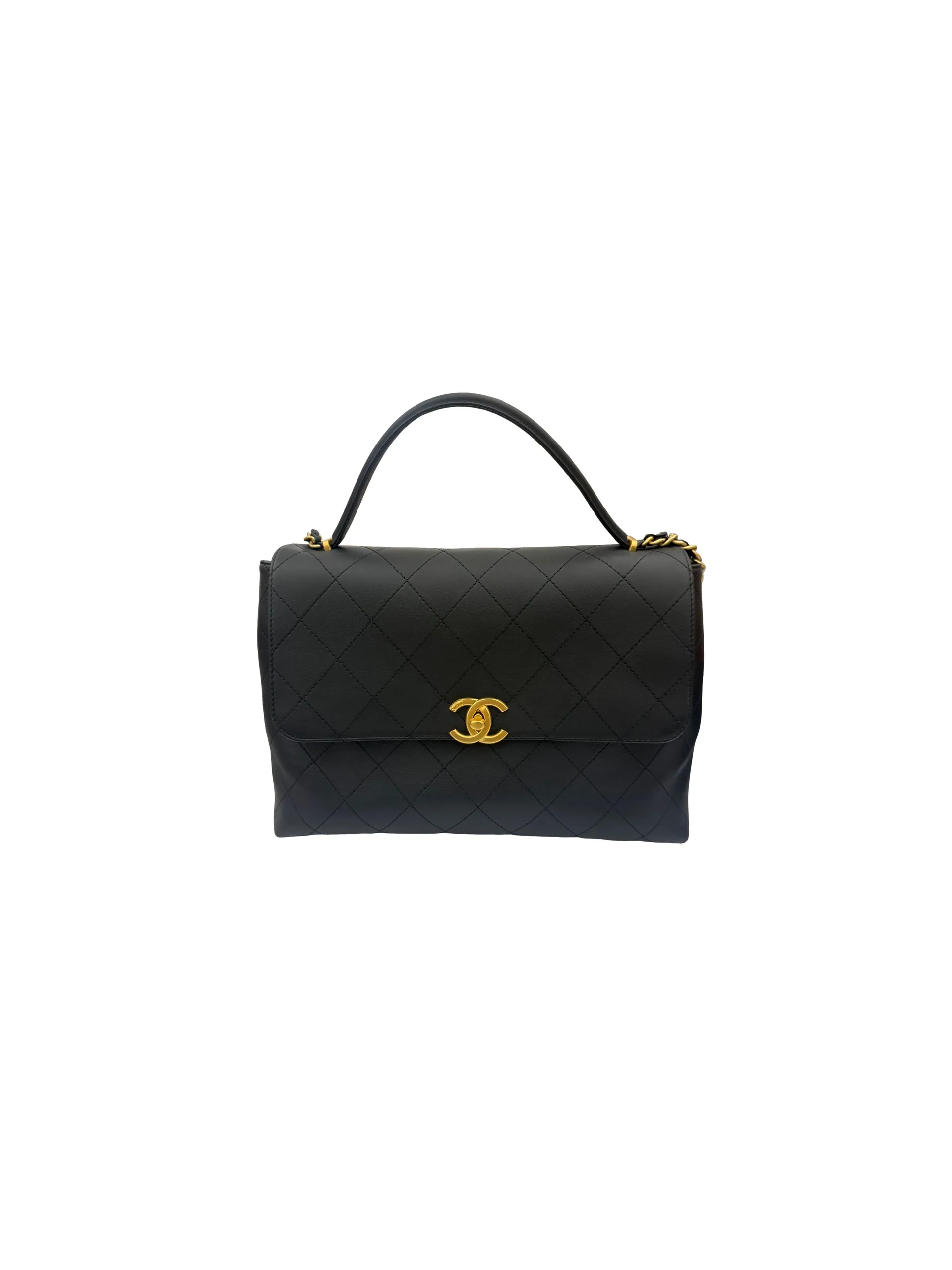 Chanel Maxi Flap Bag with Top Handle