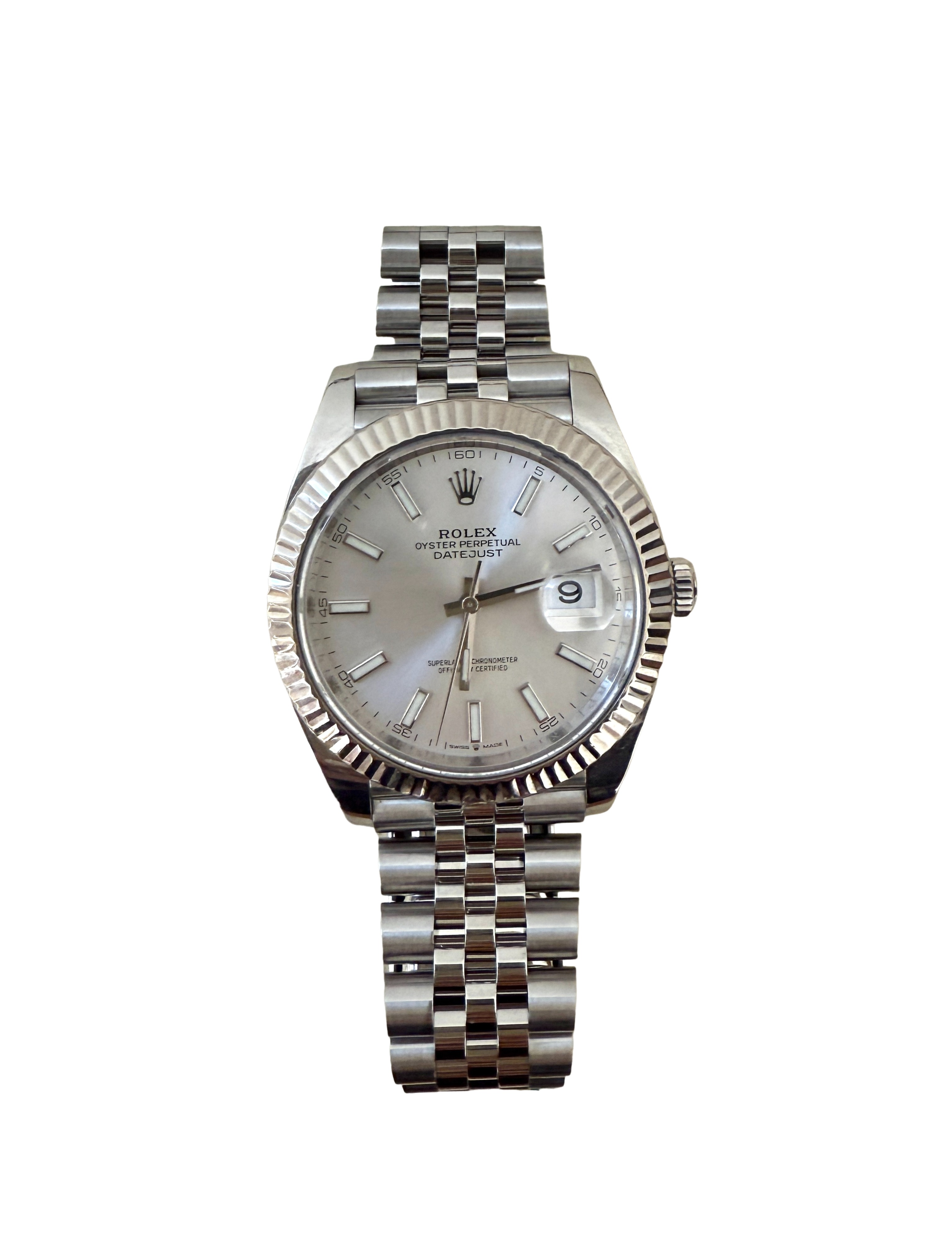 Rolex 2021 Datejust 41mm Fluted Jubilee
