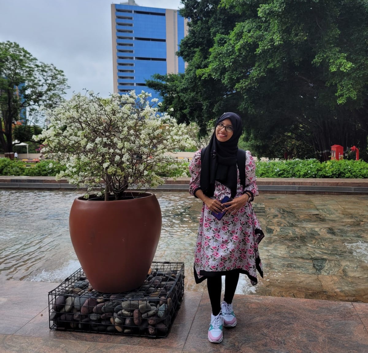 At Microsoft Campus on day one :)