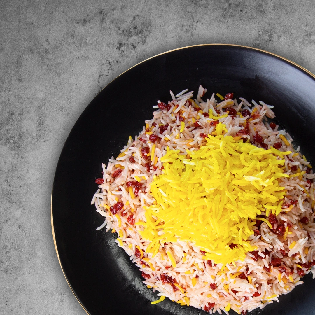 Zereshk Polo (Vegetarian)